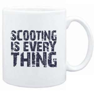  Mug White  Scooting is everything  Hobbies Sports 