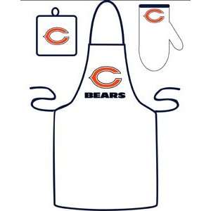  Chicago Bears Grilling Apron Set