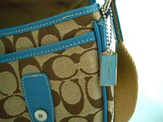 AUTHENTIC and RARE COACH SIGNATURE MULTIFUNCTION CROSS BODY / SHOULDER 