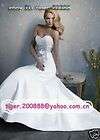 Bridal Bridesmaid Wedding Gown Prom Ball Evening Dress 