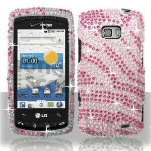  Premium   LG VS740/Ally Full Diamond Hot Pink/Pink Zebra 