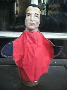   Fabric Puppet Lone Rangers Life Partner Squished Head Has Headach