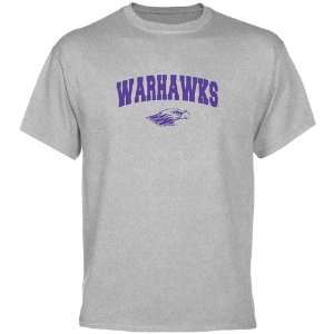  NCAA Wisconsin Whitewater Warhawks Ash Mascot Arch T shirt 