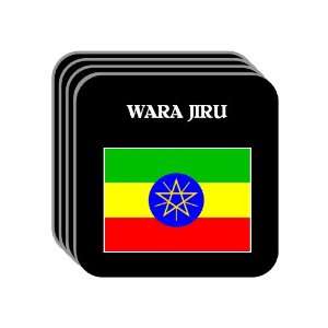  Ethiopia   WARA JIRU Set of 4 Mini Mousepad Coasters 