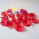 100PCS Silk Rose Petals Wedding Party Flower Favors Supply Decorations 