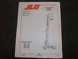 JLG 19AC/19DC/24AC/24DC lift illustrated parts manual  