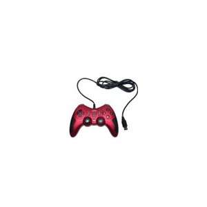  USB 2.0 PC Dual Double Shock Controller(Red & Black) for 