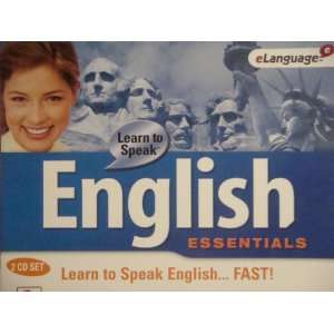  PC CD Rom Software Learn To Speak English Essentials Fast 