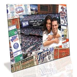  Detroit Tigers 4x6 Picture Frame   Ticket Collage Design 