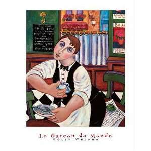  Le Garcon Du Monde by Holly Wojahn. Size 9.00 X 11.60 Art 