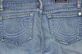 Rock & Republic ROTH stretch, flare, low rise womens jeans size 27 
