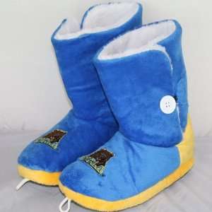   UCLA Bruins Womens Team Color Button Boot Slippers