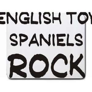  English Toy Spaniels Rock Mousepad