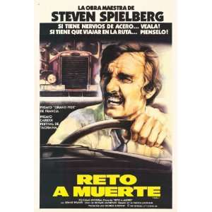Duel Movie Poster (11 x 17 Inches   28cm x 44cm) (1971) Spanish Style 