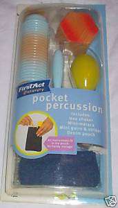 FIRST ACT DISCOVERY POCKET PERCUSSION  