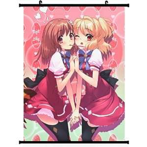   Scroll Poster Yui Inaba & Amane Sumeragi(24*32) Support Customized