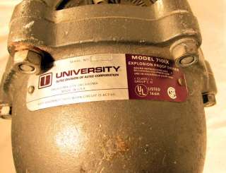 University 7101X Explosion Proof Driver 16 Horn Loudspeaker 65 Watt 