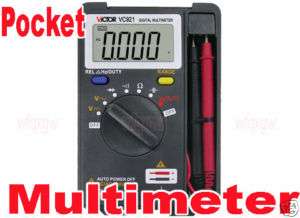 LCD Digital Multimeter Auto Range DCV ACV MINI Pocket  