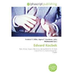  Edvard Kocbek (9786132686473) Books