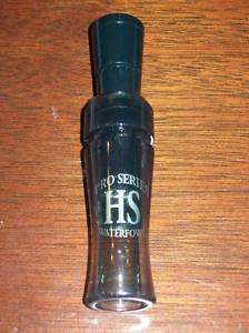 NEW HS WATERFOWL PRO SERIES ACRYLIC DUCK CALL  