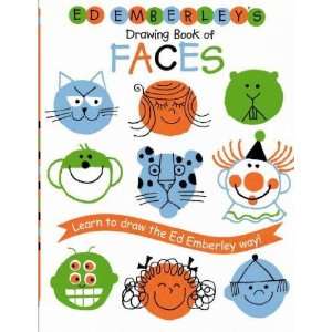 BOOK OF FACES LEARN TO DRAW THE ED EMBERLEY WAY by Emberley, Edward 