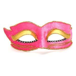  Pink Venetian Mardi Gras Mask 