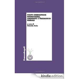 Fonti energetiche rinnovabili, ambiente e paesaggio rurale (Economia 
