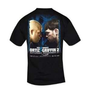  UFC 106 Official Event t shirt   Black