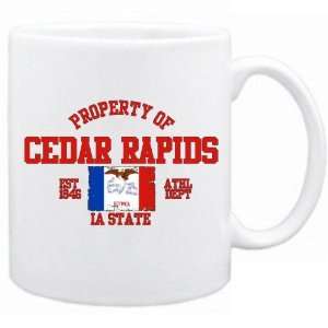 New  Property Of Cedar Rapids / Athl Dept  Iowa Mug Usa 