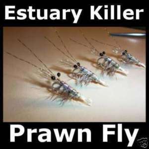 PRAWNS #6, 8, 12 for fly fishing rods reels & lines  