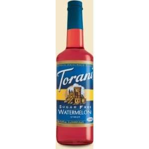 Torani Sugar Free Watermelon Syrup, 750 ml  Grocery 