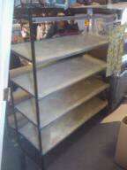 Metal RACK for parts, shoes, equipment,display, durable  