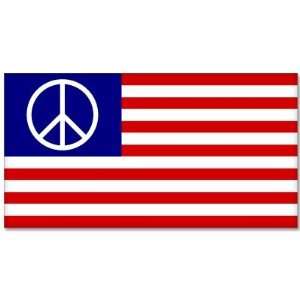  USA American US Peace flag car bumper sticker decal 6 