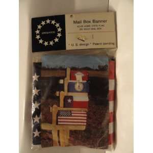 Statehood Mail Box Banner   The American Flag on Your Mailbox