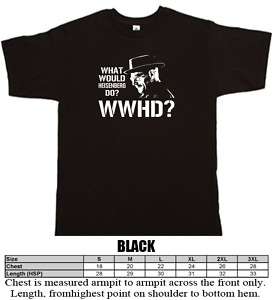WWHD Heisenberg Breaking Bad TV black T shirt  