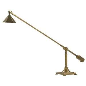  Arteriors Elden Antique Brass Adjustable Desk Lamp