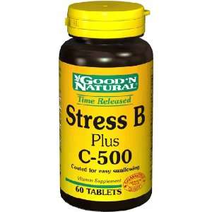  Stress B 60 Tab, 500 Mg   Goodn Natural Health 