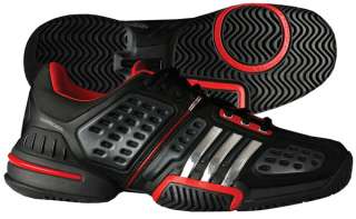 Adidas Barricade 6.0 Mens Tennis Shoe Black/Silver/Red  