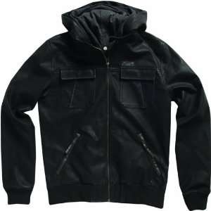  VonZipper Smuggler Mens Sportswear Jacket   Black / Large 