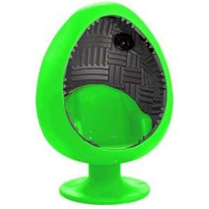  5.1 Sound Egg Chair   Bright Green/Gray Electronics