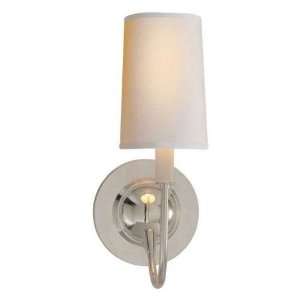 Visual Comfort TOB2067PS NP Thomas OBrien 1 Light Elkins Sconce in Po