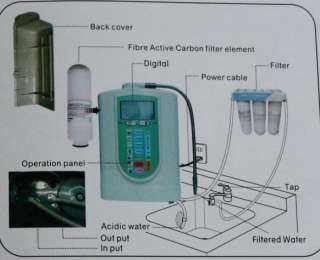 Alkaline water ionizer purifier high quality hot sell  