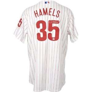 Cole Hamels Autographed Jersey  Details Philadelphia Phillies 