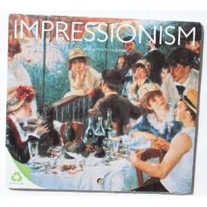  Impressionism 2012 Mini Calendar 5.25  X 5.75  Office 