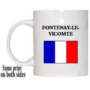 France   FONTENAY LE VICOMTE Mug