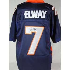  John Elway Autographed Uniform   Authentic Sports 