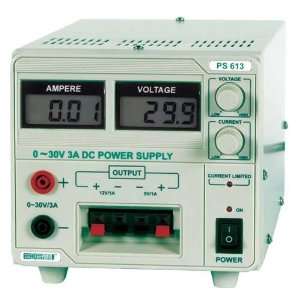  Laboratory Power Supply (0 30VDC, 5VDC Fixed) Electronics