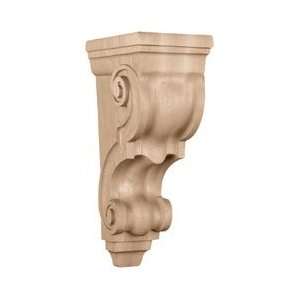  5W x 6 3/4D x 14H, Large Traditional Corbel, Beech 