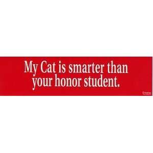  My CatHonor Student Sticker