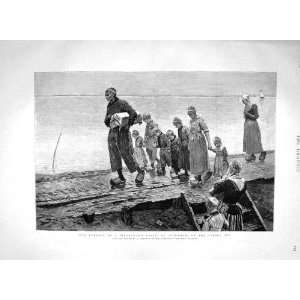   Funeral Fisherman Child Volendam Zuider Zee Hunter